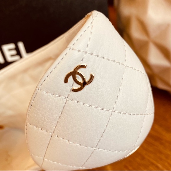 CHANEL Open Toe D'Orsay Booties Heel - Picture 9 of 9